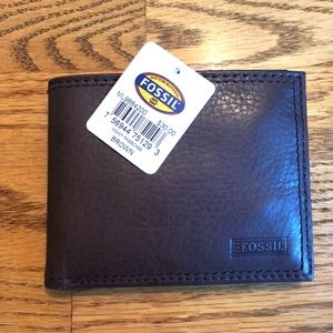 Fossil Wallet Men’s Tri-fold Brown